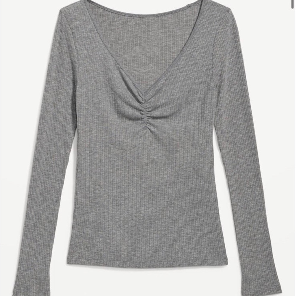 Long sleeved cinched top size S